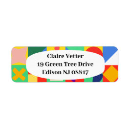 Patchwork Quilt Etiket