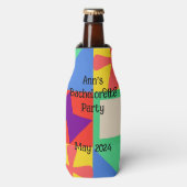 Patchwork Quilt Flesjeskoeler (Fles Voorkant)