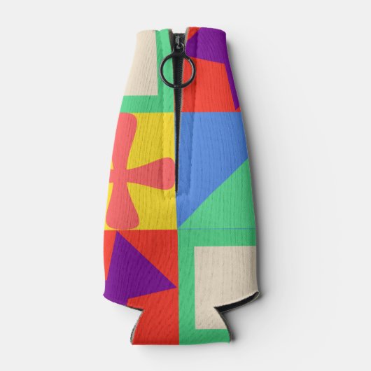 Patchwork Quilt Flesjeskoeler (Achterkant)