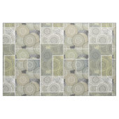 Patchwork quilt keramische tegel cirkels mandala p stof (Fat Quarter)