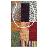 Patchwork Quilt Klein Cadeauzakje (Achterkant)