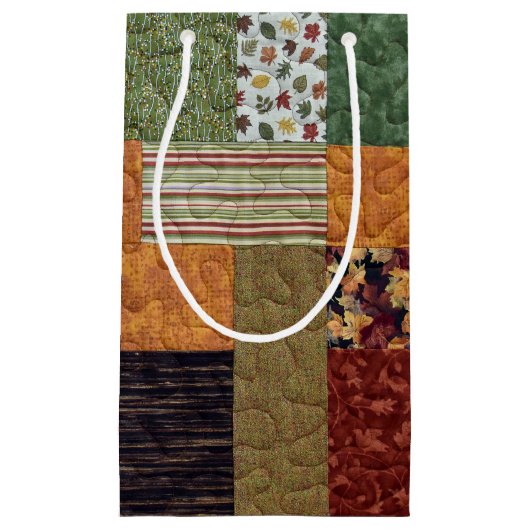 Patchwork Quilt Klein Cadeauzakje (Voorkant)