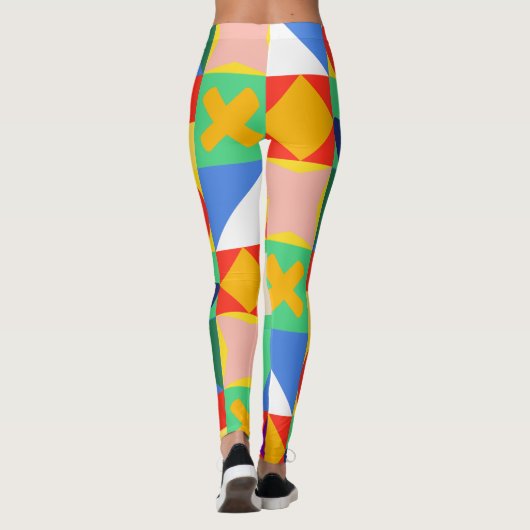 Patchwork Quilt Leggings (Achterkant)