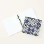  Patchwork Quilt Monogram Notitieboek (Binnen)