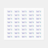 Patchwork Quilt naaimachine stof Labels (Vel)