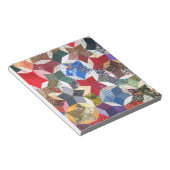Patchwork Quilt Notitieblok (Schuin)