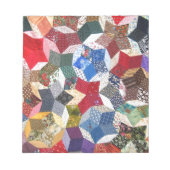 Patchwork Quilt Notitieblok (Voorkant)