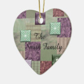 Patchwork Quilt Ornament (Links)