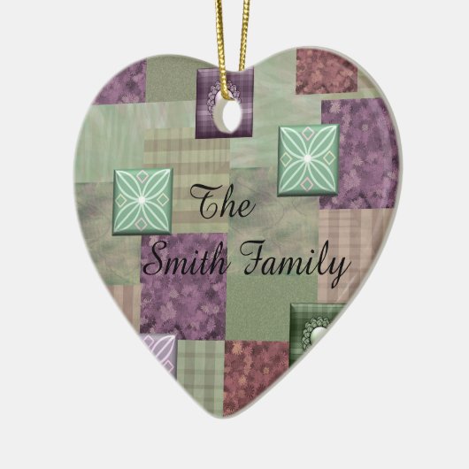 Patchwork Quilt Ornament (Links)