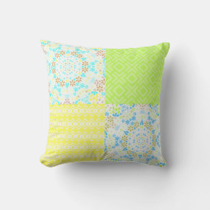 Patchwork quilt ornamental retro  florale ye kussen