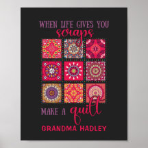 Patchwork Quilt Personalized