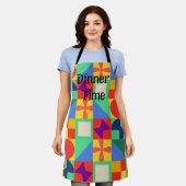 Patchwork Quilt Schort (Gedragen)