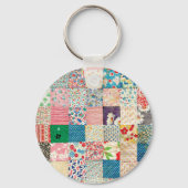  patchwork Quilt Sleutelhanger (Voorkant)