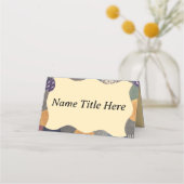 Patchwork quilt stof quilten materiaal patches plaatskaartje (Voorkant)