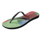 Patchwork Quilt Summer Sandal Teenslippers (Schuin)