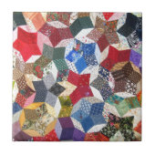 Patchwork Quilt Tegeltje (Voorkant)