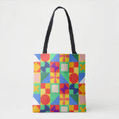 Patchwork Quilt Tote Bag (Voorkant)