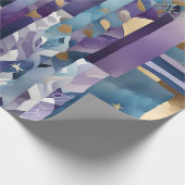 patchwork quilt wrapping paper cadeaupapier (Hoek)