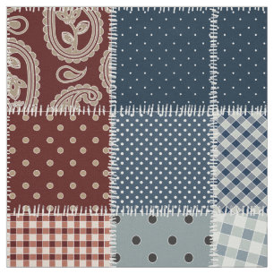 Patchwork Quilting panels.  patroonnaam Stof