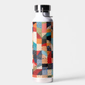 Patchwork Quiltontwerp Waterfles (Links)