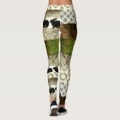 Patchwork Rabbits Leggings (Achterkant)