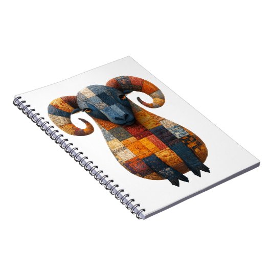 Patchwork RAM-Notitieboek Notitieboek (Rechterzijde)