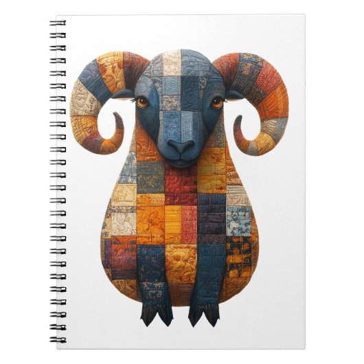 Patchwork RAM-Notitieboek Notitieboek (Voorkant)