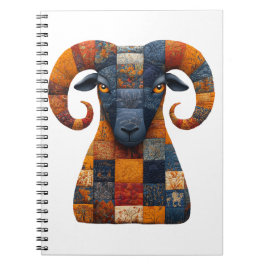 Patchwork RAM-Notitieboek Notitieboek
