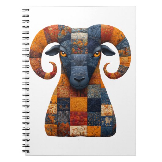 Patchwork RAM-Notitieboek Notitieboek (Voorkant)