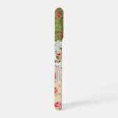 Patchwork Roos Custom Monogram iPhone 16 Hoesje (Rechterkant)