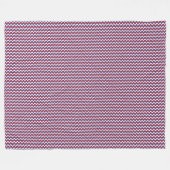 Patchwork Rusland Vlag Patroon Fleece Deken (Voorkant (Horizontaal))