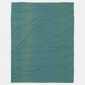 Patchwork Salomonseilanden Vlag patroon Fleece Deken (Voorkant)