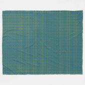 Patchwork Salomonseilanden Vlag patroon Fleece Deken (Voorkant (Horizontaal))