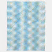 Patchwork San Marino Vlag Patroon Fleece Deken (Voorkant)