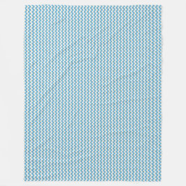 Patchwork San Marino Vlag Patroon Fleece Deken