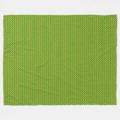 Patchwork Sao Tomé en Principe Vlag Patroon Fleece Deken (Voorkant (Horizontaal))