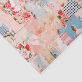 Patchwork Shabby Chic Tissue Paper Tissuepapier (Detail)