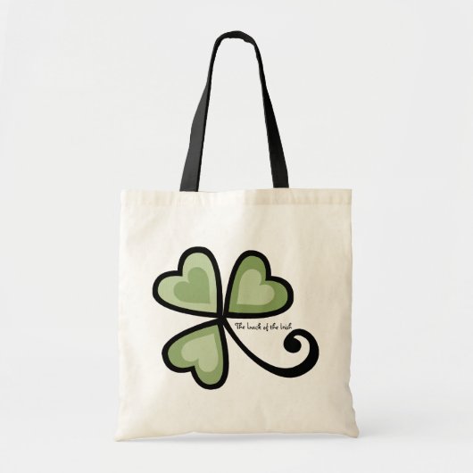 Patchwork Shamrock Hearts Tote Bag (Voorkant)