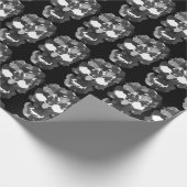 Patchwork Skull Cadeaupapier (Hoek)