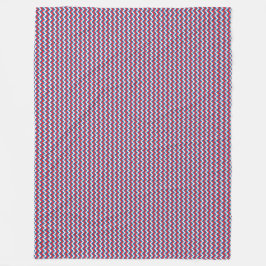 Patchwork Slovenië Vlag Patroon Fleece Deken