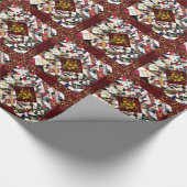  patchwork sluit Floral Wrapping Paper af Cadeaupapier (Hoek)