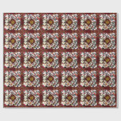  patchwork sluit Floral Wrapping Paper af Cadeaupapier (Vlak)