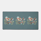 Patchwork Songbird op Blooming Branch Bureaumat (Voorkant)