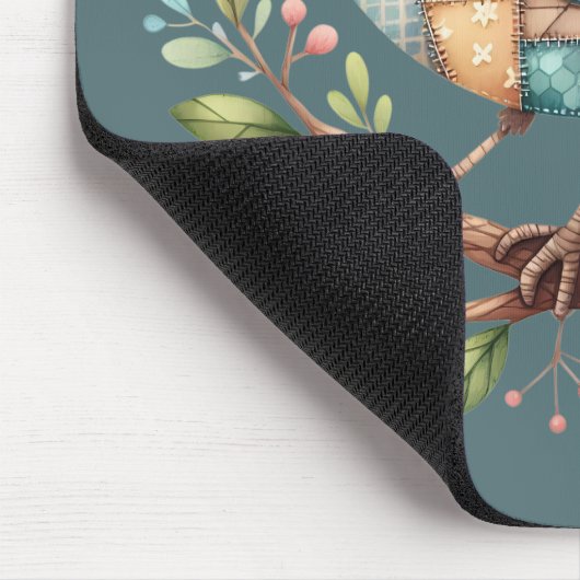 Patchwork Songbird op Blooming Branch Muismat (Hoek)