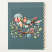Patchwork Songbird op Blooming Branch Planner (Achterkant)