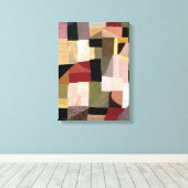 Patchwork (Son's Cradle) | Sonia Delaunay | Canvas Afdruk (Insitu (Houten vloer))