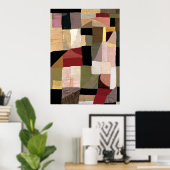 Patchwork (Son's Cradle) | Sonia Delaunay | Poster (Thuiskantoor)