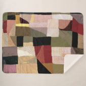 Patchwork (Son's Cradle) | Sonia Delaunay | Sherpa Deken (Voorkant (horizontaal))
