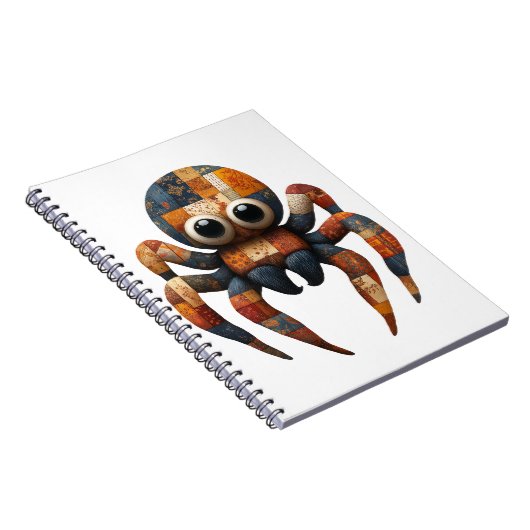 Patchwork Spider Notitieboek (Rechterzijde)