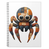 Patchwork Spider Notitieboek (Voorkant)
